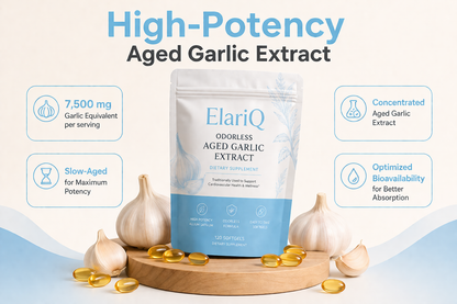 Aged Garlic Extract - 7500mg Odorless Softgels
