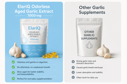 Aged Garlic Extract - 7500mg Odorless Softgels
